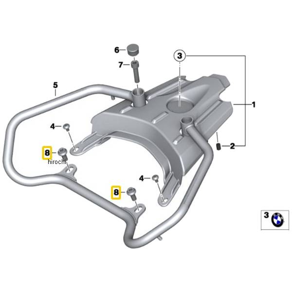 BMW純正 トルクス ボルト 07131166764 JP店