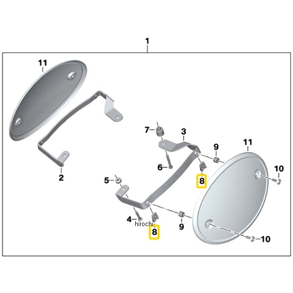 BMW純正 C クリップナット 07147326509 JP店