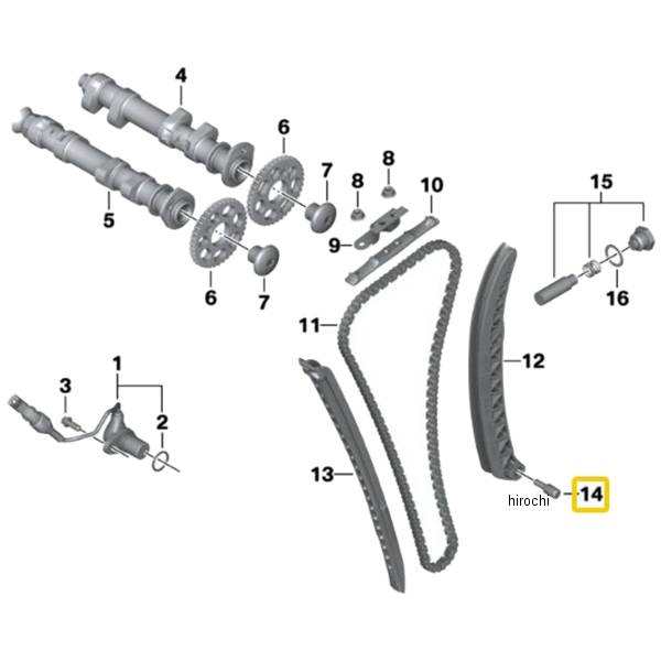 BMW純正 ベアリング ボルト 11317676592 JP店