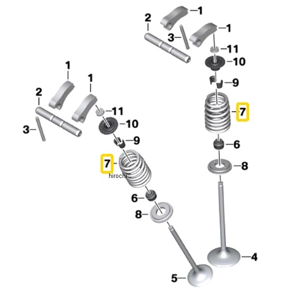 BMW純正 バルブ スプリング 11348396366 JP店