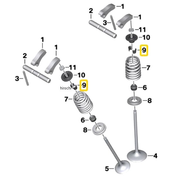 BMW純正 バルブ コッター 11348562210 JP店