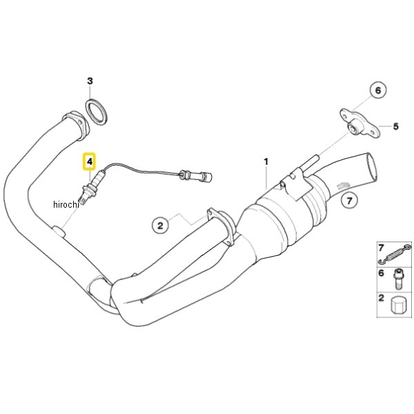 BMW純正 ラムダ センサー 11787672785 JP店
