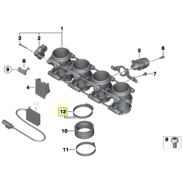 BMW純正 ホースクランプ 13547682115 JP店