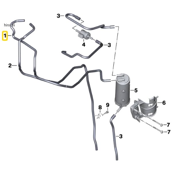 BMW純正 フューエル ホース 16138393073 JP店