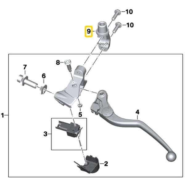 BMW純正 クランプ ミラー接続部付き 32728382527 JP店