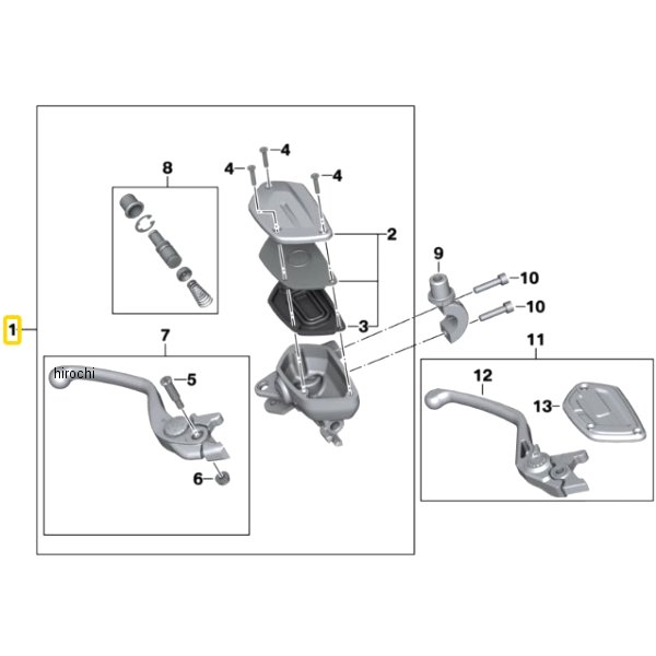 BMW純正 Handbrake control assembly 32728563845 JP店