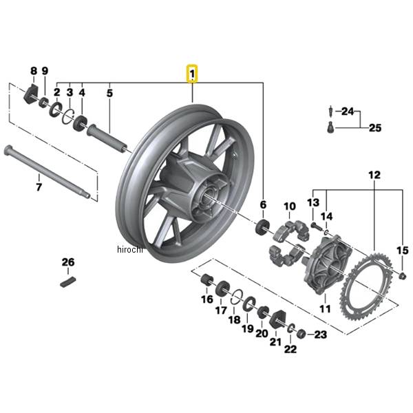 BMW純正 R ホイール magnesium 36317726035 JP店