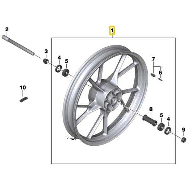 BMW純正 F ホイール magnesium 36318534807 JP店