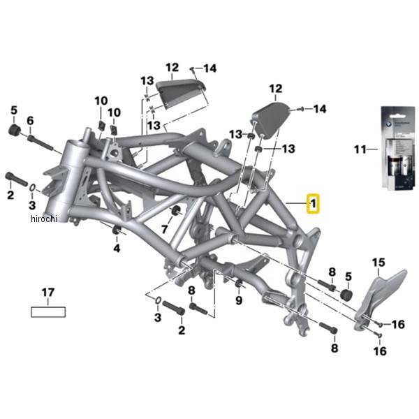 BMW純正 フロントフレーム VIN なし 46518563880 JP店