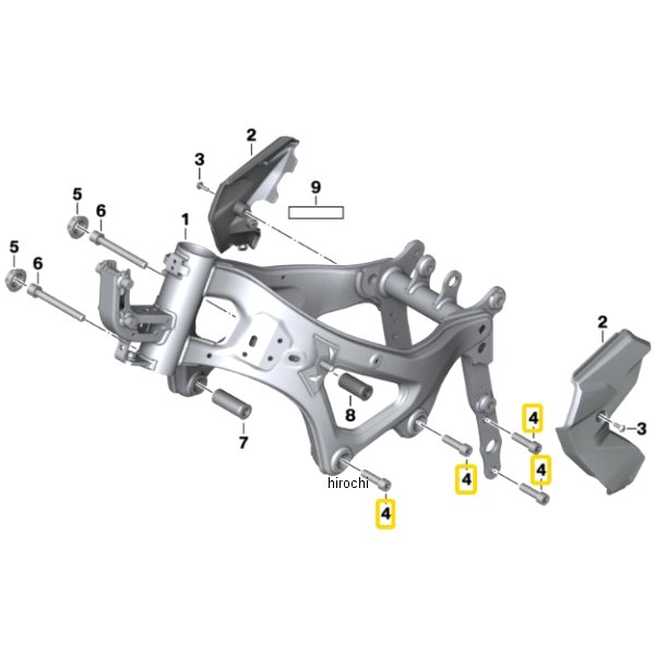 BMW純正 インナー トルクス ボルト 46519909367 JP店