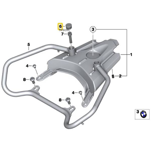 BMW純正 カバー ラバー 46547708909 JP店