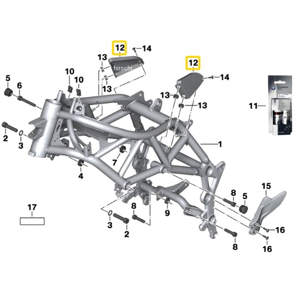 BMW純正 アウターフレームカバー LH 46637708065 JP店