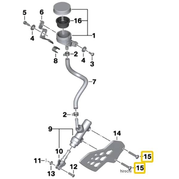 BMW純正 丸平フランジ ヘッド ボルト 46717701944 JP店