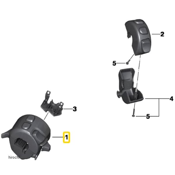 BMW純正 メーター パネル スイッチ LH 61318550043 JP店