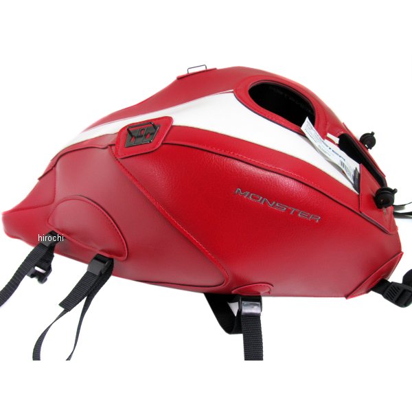 DUCATI - バグスター BAGSTER タンクカバー 14年-21年 ドゥカティ MONSTER 797 赤/白 1666D JP店
