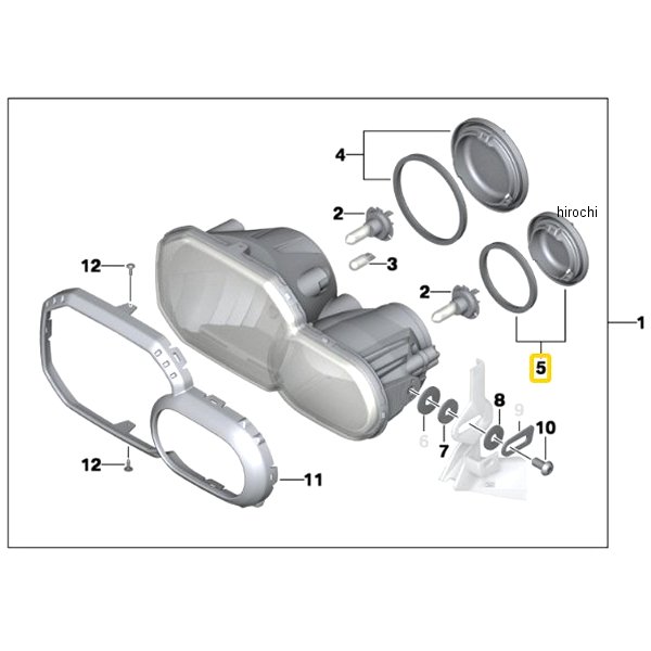 BMW純正 カバー キャップ シール付き 63128546743 JP店