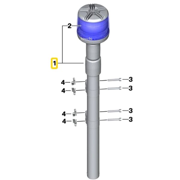 BMW純正 ビーコン緊急灯 LED blau 63178544620 JP店