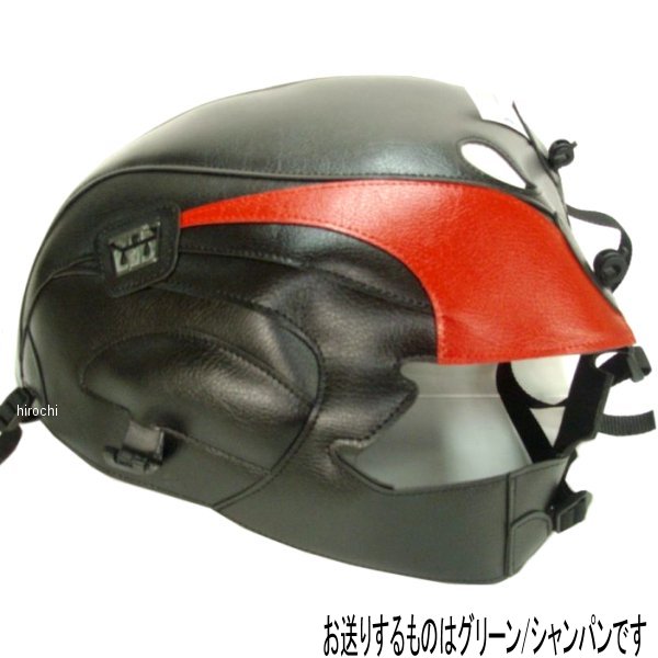 バグスター BAGSTER タンクカバー 99年-00年 トライアンフ サンダーバード900 緑/シャンパン 1308I JP店