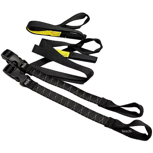 【メーカー在庫あり】 ロックストラップ ストレッチストラップ BPタイプ ブラックリフレクティブ 2本入り ROK00358 JP店