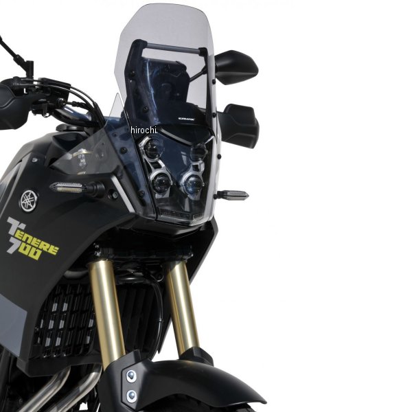 0202Y90-XX アルマックス ERMAX オリジナルサイズ スクリーン 19年-22年 テネレ700 、XTZ tenere 700 ライトブラック 0202Y90-03 JP店