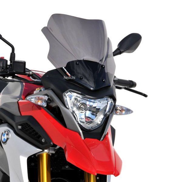 0110043-XX アルマックス ERMAX ハイプロテクションウインドスクリーン 34cm 18年-20年 BMW G310GS サテングレー 0110043-83 JP店