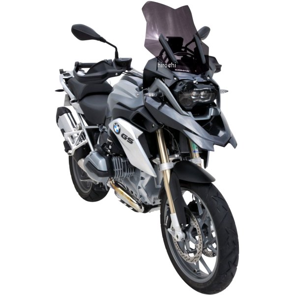 0210XX030 アルマックス ERMAX オリジナルサイズスクリーン 38cm 13年-18年 BMW R1200GS ライトブラック 021003030 JP店