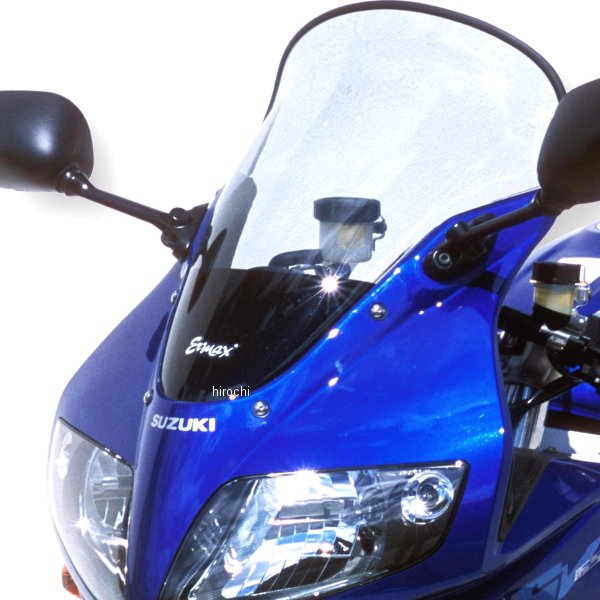 0104XX068 アルマックス ERMAX ハイプロテクション ウインドスクリーン 03年-16年 SV650S ライトブラック 010403068 JP店