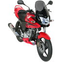 0101XX106 アルマックス ERMAX ハイプロテクション ウインドスクリーン 44cm 09年-14年 CBF125 レッド 010106106 JP店