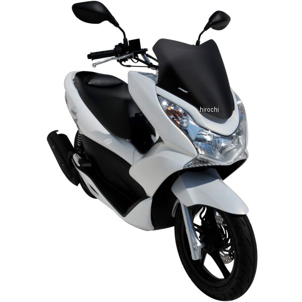 0301XX118-PCX15 アルマックス ERMAX スポーツ スクリーン 37cm 10年-13年 PCX150 ライトブラック 030103118-PCX15 JP店