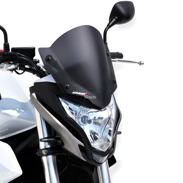 0301XXS98 アルマックス ERMAX スポーツ スクリーン 29cm 11年-13年 CB600F Hornet サテンブラック 030147S98 JP店