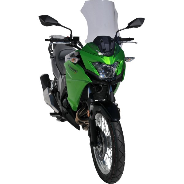 0103S67-XX アルマックス ERMAX ハイプロテクション ウインドスクリーン 45cm 17年-20年 VERSYS X300 ポリカーボネートクリア 0103S67-P1 JP店