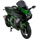 0103S76-XX アルマックス ERMAX ハイプロテクション ウインドスクリーン 47cm 18年-21年 Ninja H2 SX SE ダークブラック 0103S76-56 JP店