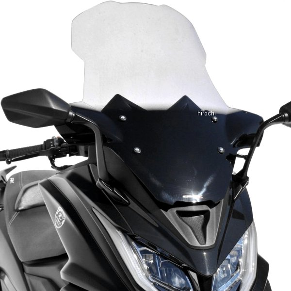 0141017-XX アルマックス ERMAX ハイプロテクション ウインドスクリーン 74cm 17年-20年 キムコ AK550 ライトブラック 0141017-03 JP店