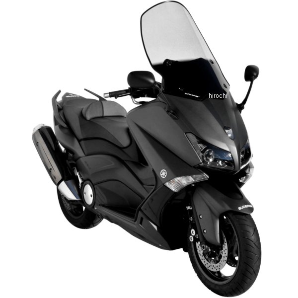 Motorcycle Accessories - 0102XX110 アルマックス ERMAX スクーター ハイプロテクション ウインドスクリーン +10cm(65cm)12年-16年 T-MAX530 ライトブラウン 010202110 JP店