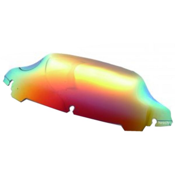 モーターステージ ミラーコーティングスクリーンウインドシールド 14年以降 ツーリング オレンジイエロ..