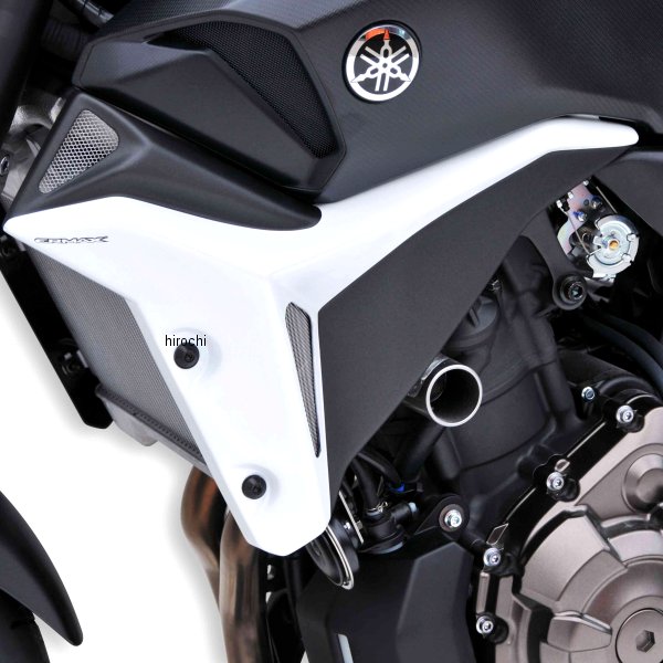 7602XX121 アルマックス ERMAX エアーシュラウド 14年-17年 MT-07、FZ-07 シルバーカーボンルック2014-..