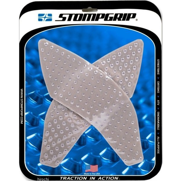 ストンプグリップ STOMPGRIP トラクションパッドタンクキット 19年-20年 CB250R/300R クリア 55-10-0161C JP店
