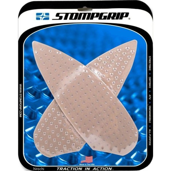 ストンプグリップ STOMPGRIP トラクションパッドタンクキット 19年-21年 BMW S1000R/RR クリア 55-10-0165C JP店