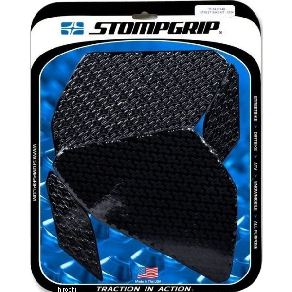 ストンプグリップ STOMPGRIP トラクションパッドタンクキット 15年-18年 YZF-R3/R25 黒 55-14-0104B JP店