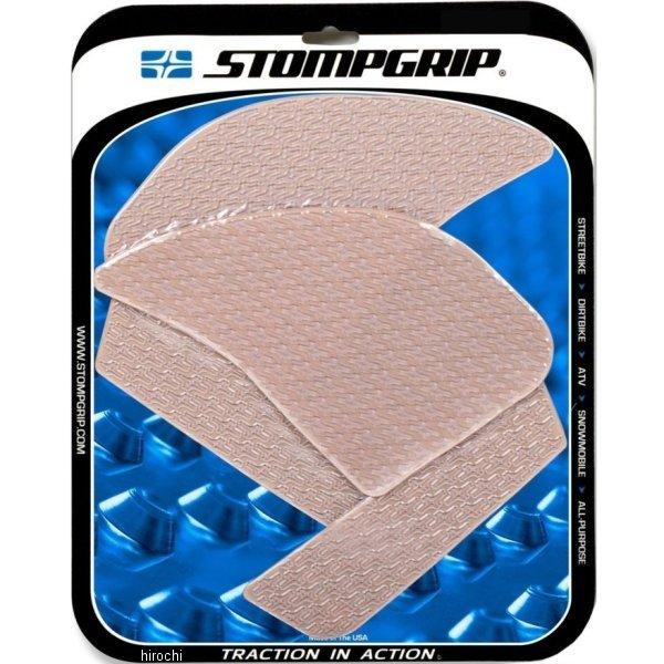 ストンプグリップ STOMPGRIP トラクションパッドタンクキット 20年 Ninja1000SX クリア 55-14-0178C JP店