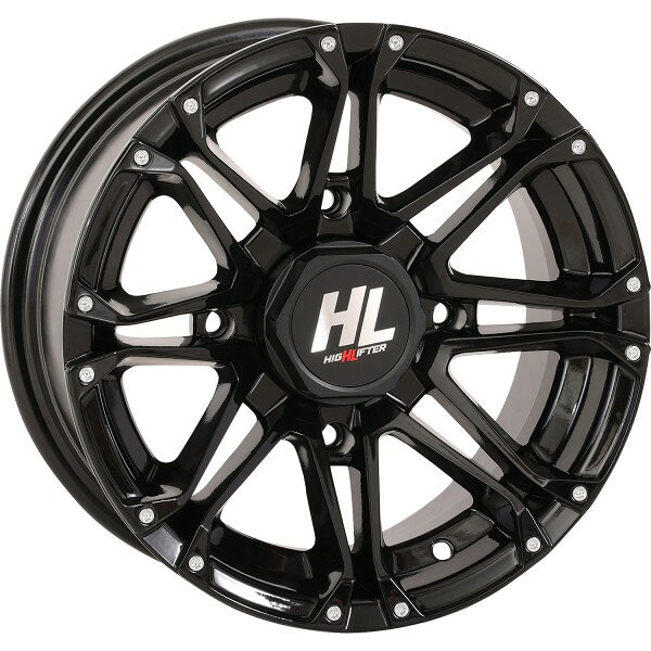  ハイリフター HIGHLIFTER HL3 ホイール フロント、リア 14×7 4/137 4+3 12年-13年 KRT 750 Teryx4 EPS 4x4 黒 0230-1240 JP店