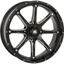 【USA在庫あり】 ハイリフター HIGHLIFTER HL4 ホイール 20年-22年 YXZ1000R SS XT-R 4x4 20×6.5 4/156 4+2.5 フロント、リア 黒 0230-1248 JP店(2)