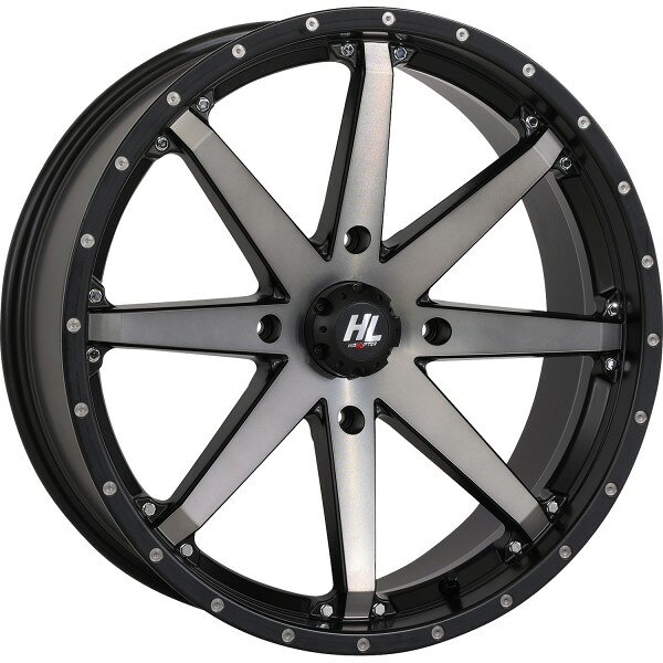  ハイリフター HIGHLIFTER HL10 ホイール フロント、リア 14×7 4/137 5+2 22年 Pioneer 1000-5 マットブラック/スモーク 0230-1270 JP店
