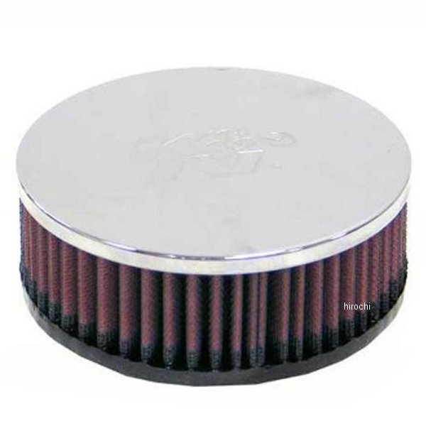 K&N カスタムエアフィルター　ラウンドストレート Φ51/L137mm RC-2440 JP店