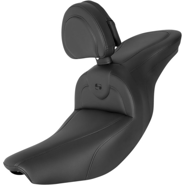  サドルメン SADDLEMEN ロードソファー シート 18年-21年 Indian Springfield Dark Horse バックレスト有 黒 0810-2347 JP店