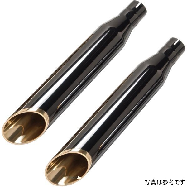 Other - モーターステージ スリップオンマフラー 76ベビーブラス 07年-16年 FLSTN 黒/黒エンド 2014109BB JP店