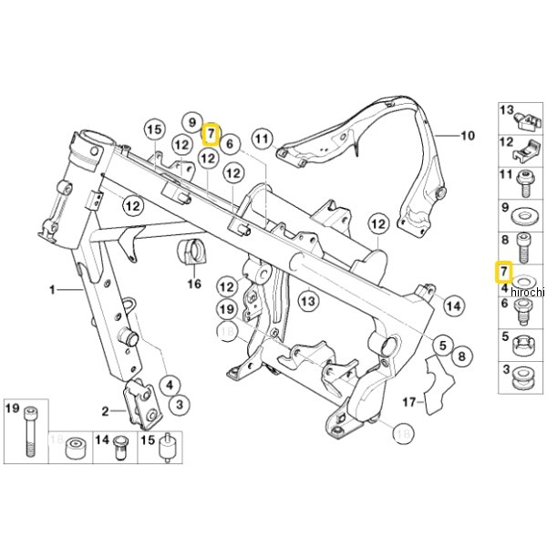 BMW純正 ワッシャー 46517652153 JP店