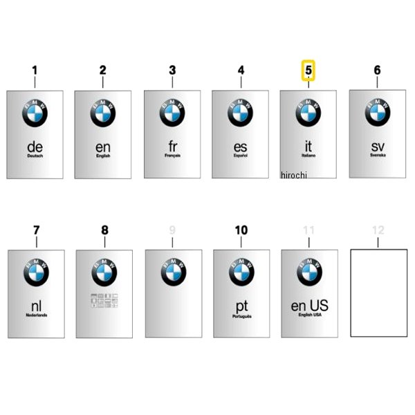 BMW純正 オーナーズ ハンドブック 01448557124 JP店