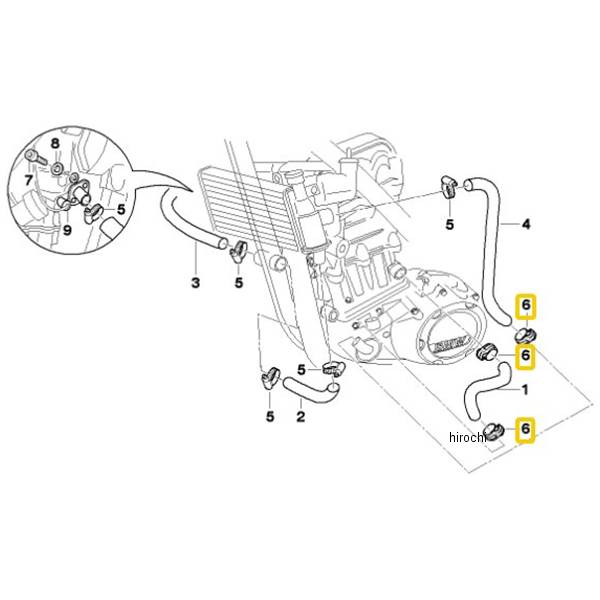 BMW純正 ホース クランプ 11517657461 JP店