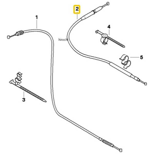 BMW純正 アクセル ケーブル 32737728596 JP店